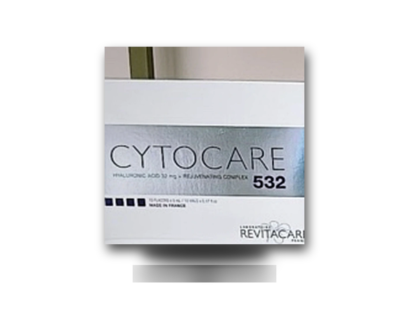 Cytocare 532 packaging or clinic stock image